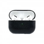 Wholesale Airpod Pro PU Leather Cover Skin for Airpod Pro Charging Case (Black)